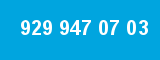 929 947 07 03